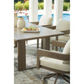  Signature Design by Ashley Serene Bay P671-625 Rectangular Dining Table with Umbrella Option IMAGE 12