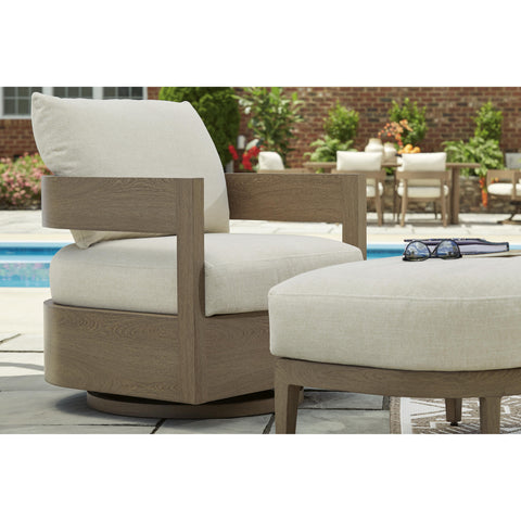  Signature Design by Ashley Serene Bay P671-814 Ottoman with Cushion IMAGE 5