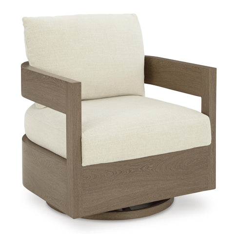  Signature Design by Ashley Serene Bay P671-821 Swivel Glider Chair with Cushion IMAGE 1