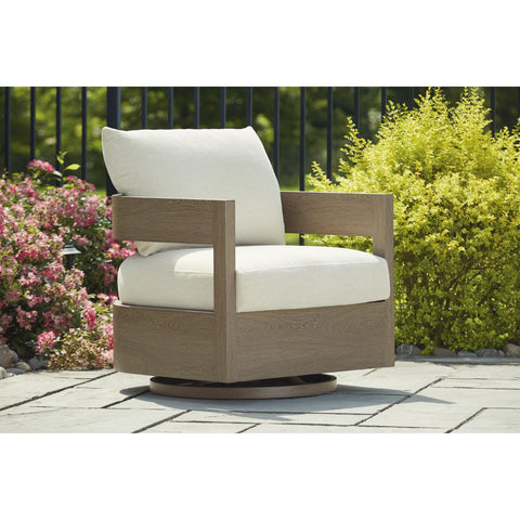 Signature Design by Ashley Serene Bay P671-821 Swivel Glider Chair with Cushion IMAGE 5