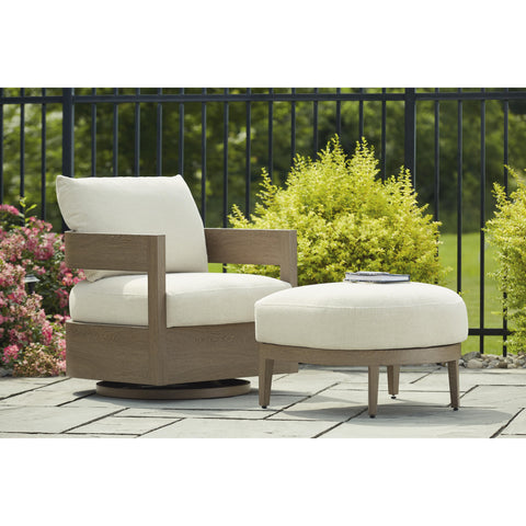  Signature Design by Ashley Serene Bay P671-821 Swivel Glider Chair with Cushion IMAGE 6