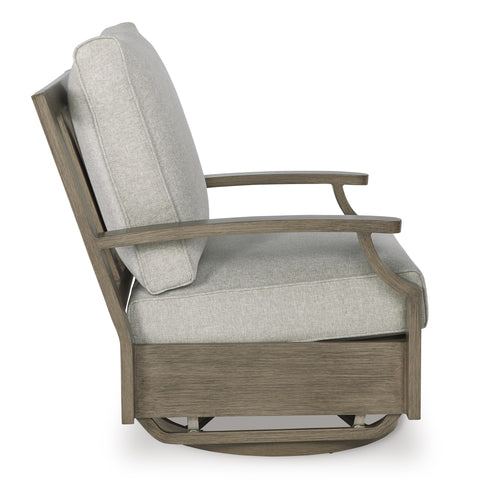  Signature Design by Ashley Rainier Ranch P701-821 Swivel Glider Chair with Cushion IMAGE 3