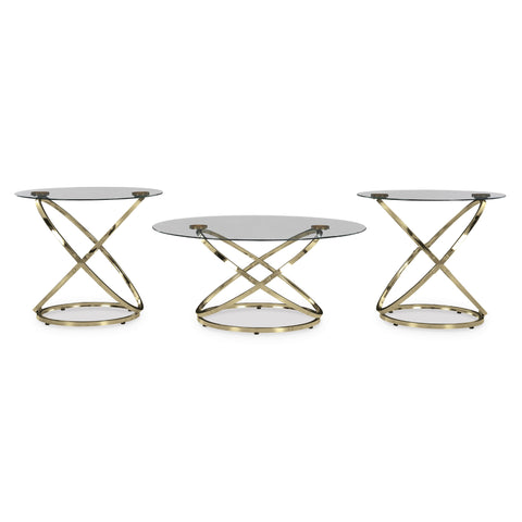  Signature Design by Ashley Crimonti T273-13 Occasional Table Set IMAGE 2