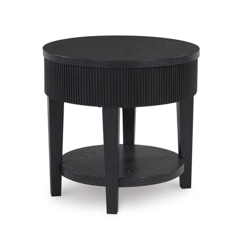  Signature Design by Ashley Marstream T551-6 Round End Table IMAGE 1