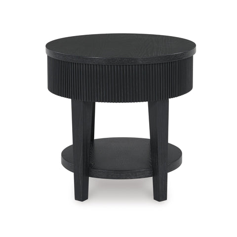  Signature Design by Ashley Marstream T551-6 Round End Table IMAGE 4