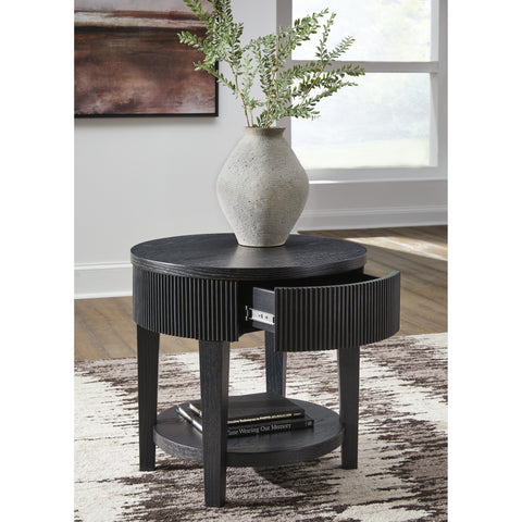  Signature Design by Ashley Marstream T551-6 Round End Table IMAGE 6