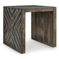  Signature Design by Ashley Dreggan T567-2 Square End Table IMAGE 1