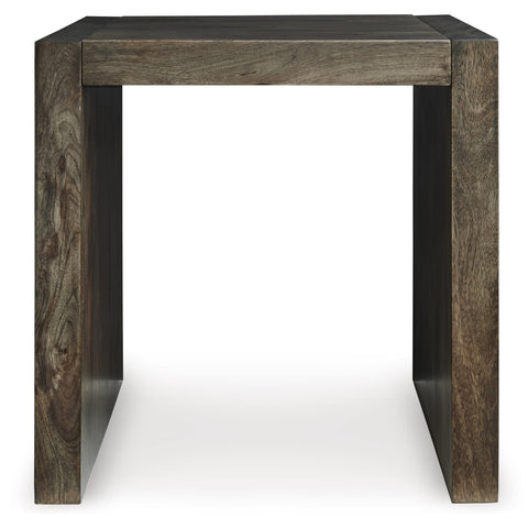  Signature Design by Ashley Dreggan T567-2 Square End Table IMAGE 2