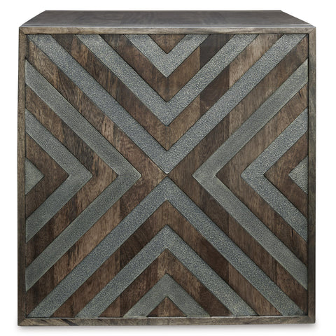  Signature Design by Ashley Dreggan T567-2 Square End Table IMAGE 3