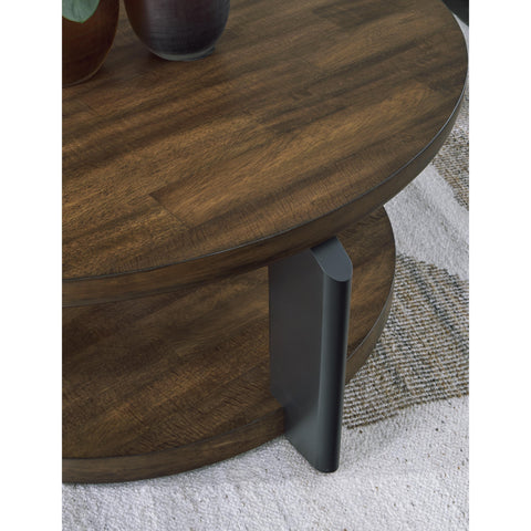  Signature Design by Ashley Kraeburn T624-8 Round Cocktail Table IMAGE 7