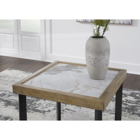  Signature Design by Ashley Montia T632-2 Square End Table IMAGE 6