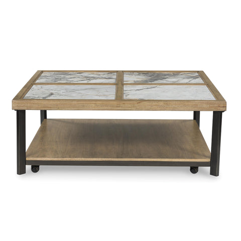  Signature Design by Ashley Montia T632-8 Square Cocktail Table IMAGE 3