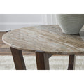  Signature Design by Ashley Tanidore T667-8 Round Cocktail Table IMAGE 5