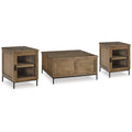  Signature Design by Ashley Torlanta T686T1 Coffee Table and 2 End Tables IMAGE 1