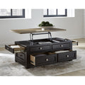  Signature Design by Ashley Drazmine T734-20 Lift Top Cocktail Table IMAGE 7
