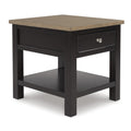  Signature Design by Ashley Drazmine T734-3 Rectangular End Table IMAGE 1