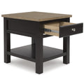  Signature Design by Ashley Drazmine T734-3 Rectangular End Table IMAGE 2