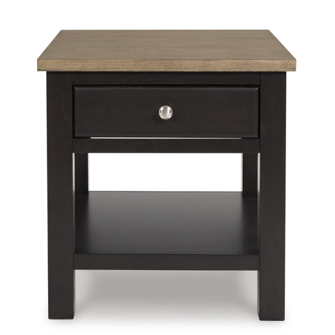  Signature Design by Ashley Drazmine T734-3 Rectangular End Table IMAGE 3