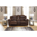  Signature Design by Ashley Stoneland 3990496C Double Reclining Power Loveseat with Console IMAGE 4