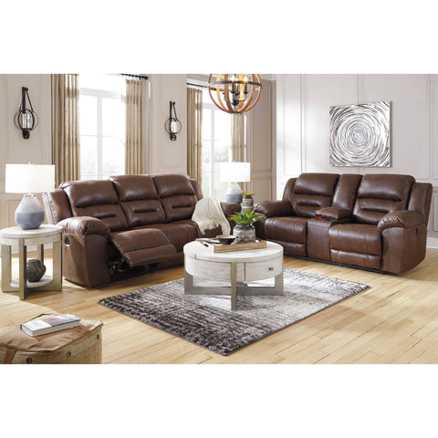  Signature Design by Ashley Stoneland 3990496C Double Reclining Power Loveseat with Console IMAGE 9