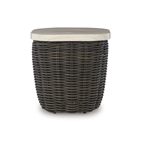  Signature Design by Ashley Kimora P711-702 Square End Table IMAGE 2