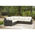  Signature Design by Ashley Kimora P711P1 3 pc Outdoor Sectional IMAGE 1
