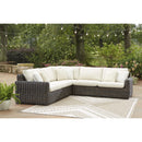  Signature Design by Ashley Kimora P711P1 3 pc Outdoor Sectional IMAGE 1
