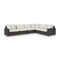  Signature Design by Ashley Kimora P711P2 4 pc Outdoor Sectional IMAGE 1