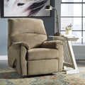  Signature Design by Ashley Nerviano 1080129C Zero Wall Recliner IMAGE 3
