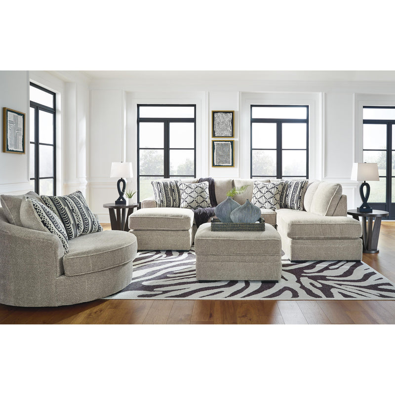 Benchcraft Calnita Swivel Fabric Accent Chair 2050221C IMAGE 9