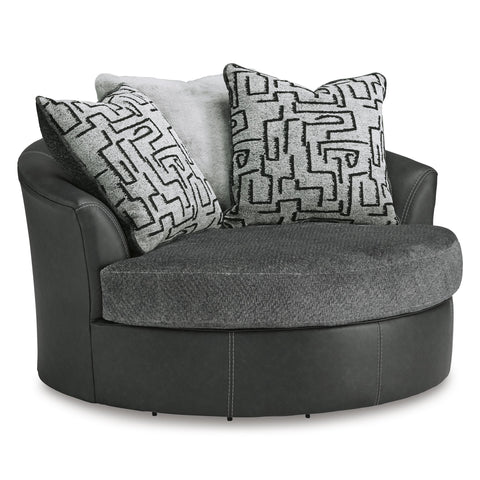  Benchcraft Brixley Pier 2990621C Oversized Swivel Accent Chair IMAGE 1