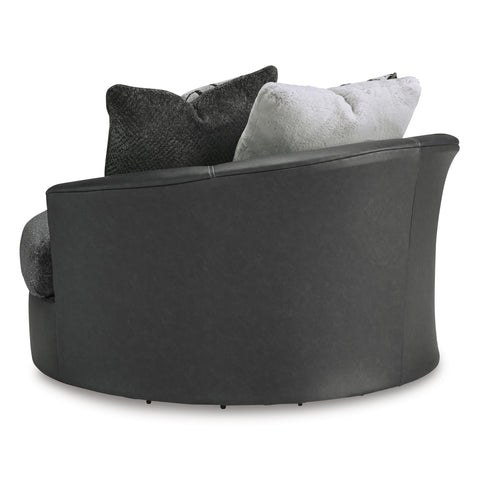  Benchcraft Brixley Pier 2990621C Oversized Swivel Accent Chair IMAGE 4