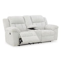  Signature Design by Ashley Frohn 3740594C Double Reclining Loveseat with Console IMAGE 2