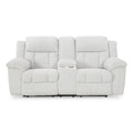  Signature Design by Ashley Frohn 3740594C Double Reclining Loveseat with Console IMAGE 3