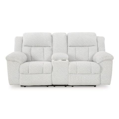  Signature Design by Ashley Frohn 3740594C Double Reclining Loveseat with Console IMAGE 3