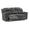  Signature Design by Ashley Frohn 3740694C Double Reclining Loveseat with Console IMAGE 2
