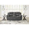  Signature Design by Ashley Frohn 3740694C Double Reclining Loveseat with Console IMAGE 6