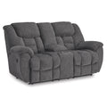  Signature Design by Ashley Foreside 3810494C Double Reclining Loveseat with Console IMAGE 1