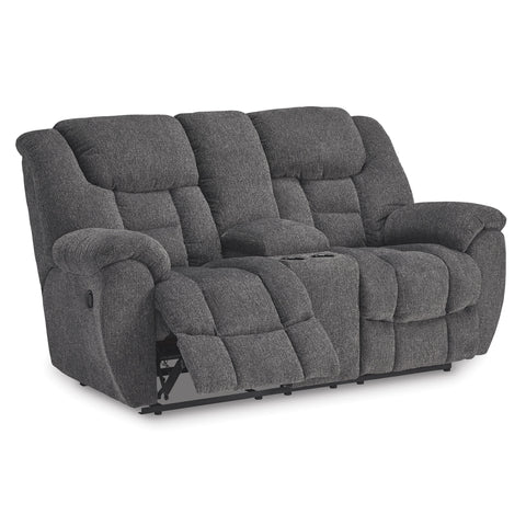  Signature Design by Ashley Foreside 3810494C Double Reclining Loveseat with Console IMAGE 2