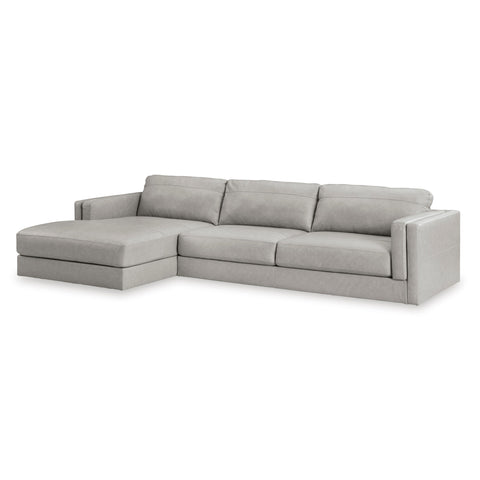  Signature Design by Ashley Amiata 57404S1C 2 pc Sectional with Chaise IMAGE 1