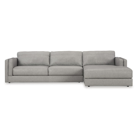  Signature Design by Ashley Amiata 57404S2C 2 pc Sectional with Chaise IMAGE 2