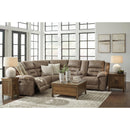 Signature Design by Ashley Ravenel Power Reclining Leather Look 3 pc Sectional 8310663C/8310677C/8310690C IMAGE 5