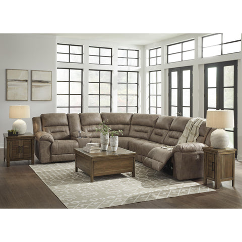  Signature Design by Ashley Ravenel 83106S3C 4 pc Power Reclining Sectional IMAGE 4