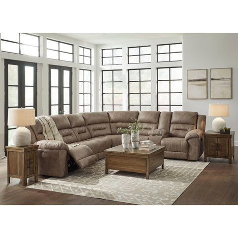  Signature Design by Ashley Ravenel 83106S4C 4 pc Power Reclining Sectional IMAGE 4