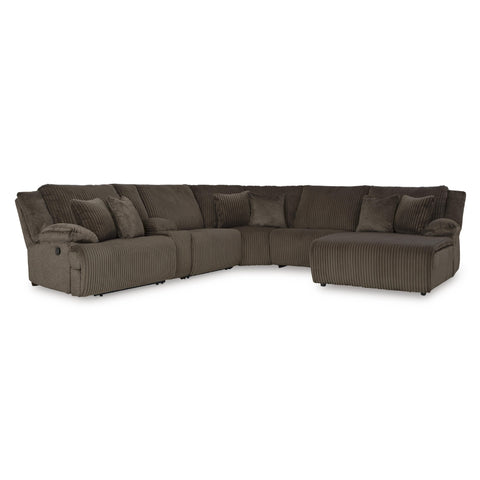  Signature Design by Ashley Top Tier 92705S1C 6 pc Reclining Sectional with Chaise IMAGE 1