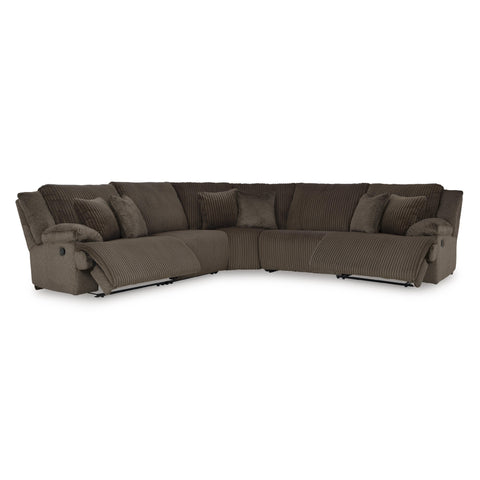  Signature Design by Ashley Top Tier 92705S3C 5 pc Reclining Sectional IMAGE 2