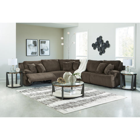 Signature Design by Ashley Top Tier 92705S3C 5 pc Reclining Sectional IMAGE 5