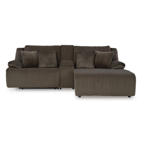  Signature Design by Ashley Top Tier 92705S4C 3 pc Reclining Sectional Sofa with Chaise IMAGE 1