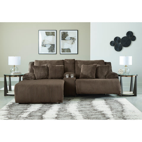  Signature Design by Ashley Top Tier 92705S5C 3 pc Reclining Sectional Sofa with Chaise IMAGE 3