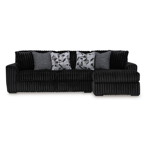  Signature Design by Ashley Midnight-Madness 98103S2 2 pc Sectional Sofa with Chaise IMAGE 1